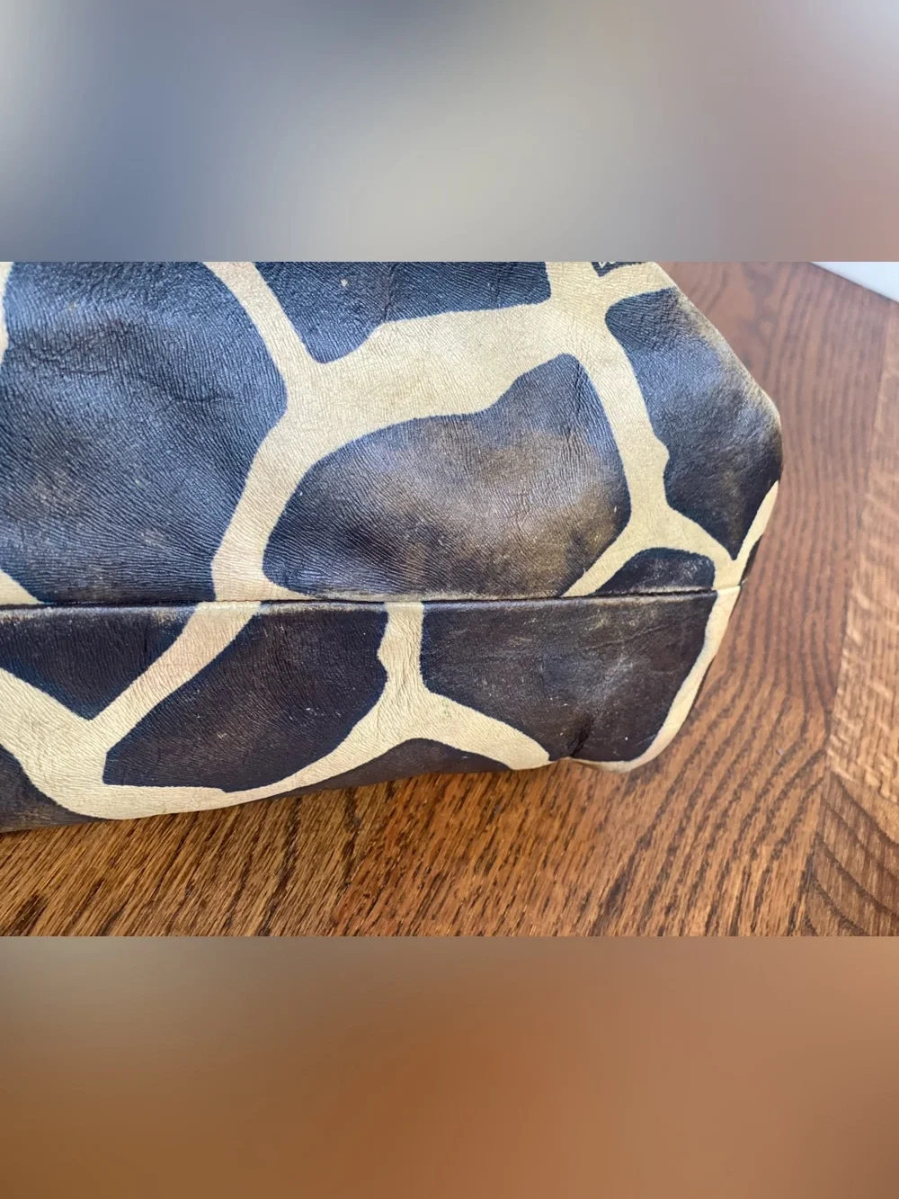 Dooney & Bourke Giraffe Print Shoulder Bag